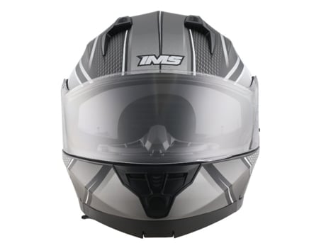 Casco IMS Motociclismo Modular Aquila 1 Negro Blanco (XS)