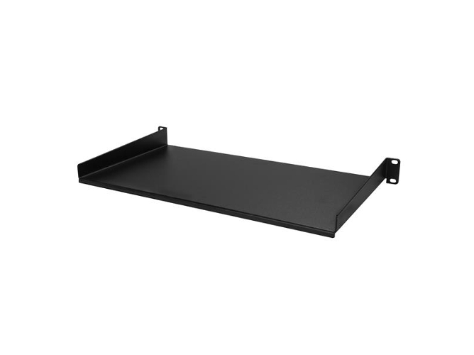 Startech.com Bandeja Estante de 1u para armario rack servidores 10 pulgadas 254mm profundidad en acero servicio pesado con capacidad carga 20kg negro cabshelf1u10