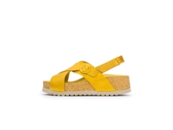 Sandalias YOKONO de Plataforma Velez 001 amarillo (39)