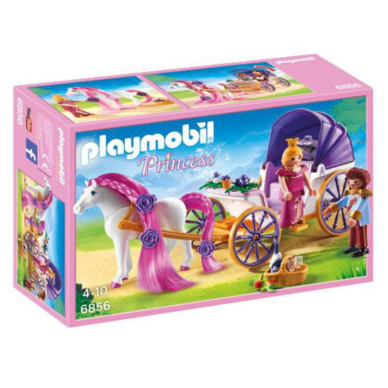 PLAYMOBIL Princess: Paseo Real con Carroza - 6856 (Edad Mínima: 4)