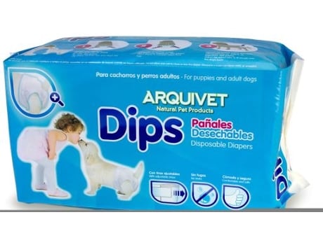 Pañales para Perros ARQUIVET M