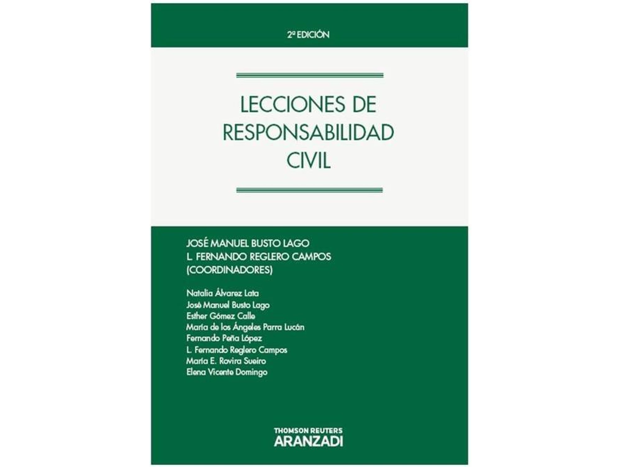 Libro Lecciones De Responsabilidad Civil (2ªed) de Varios Autores