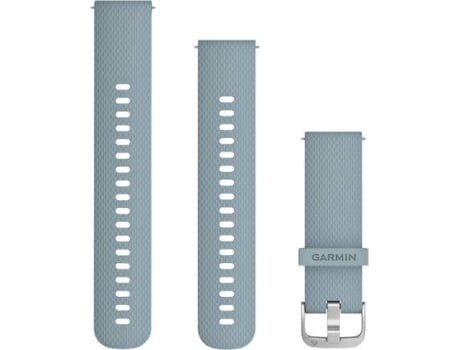 Bracelete GARMIN Vivomove HR 20 mm Plateado, Azul