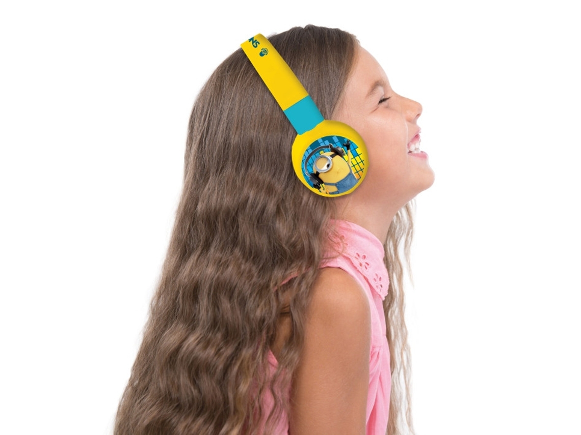 Auriculares inalámbricos BT confort para niños - Minions