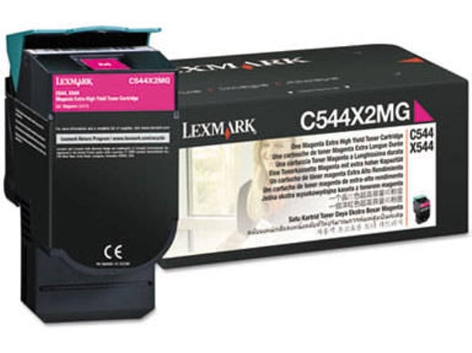 Cartucho de tóner LEXMARK C544X2MG