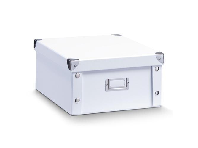 Caja ZELLER 17763 (Blanco - 31x26x14cm - Rectangular)