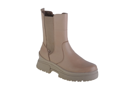 Botas de Mujer RIEKER Booties Chelsea Piel Beige (39)