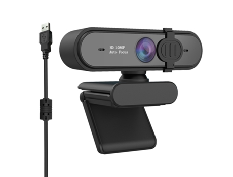 Webcam KKVOGMLE Full HD 1080P Negro U b 1080P para Videoconferencia Negro