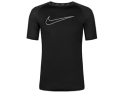 Camiseta NIKE Poliéster Hombre (XL - Negro)