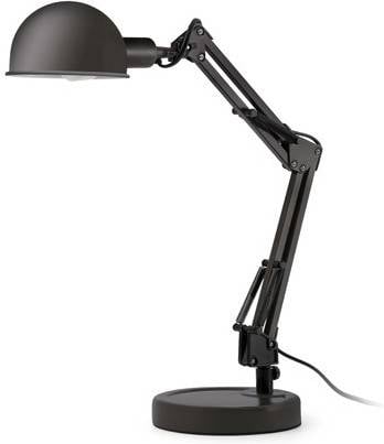 Lámpara de Mesa FARO BARCELONA Baobab (Negro - E14 - 11 W - Metal)