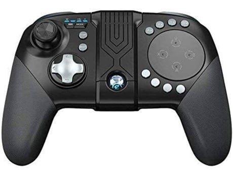 Controlador móvil para la mayoría de los juegos Gamepad móvil Joystick Controlador de juego inalámbrico para Android/iOSNegro YIZHOOD