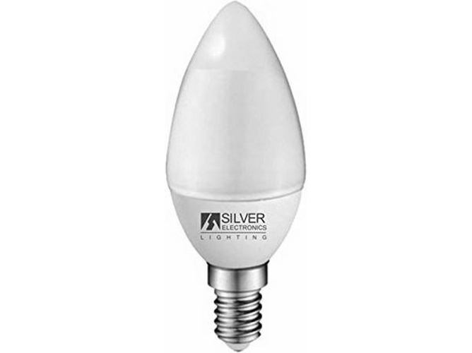 Bombilla LED SILVER ELECTRONICS ECO E14 4W