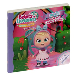 Libro Bebés Llorones - Alice ¡Feliz No Cumpleaños! de IMC TOYS S.A. (Castellano)