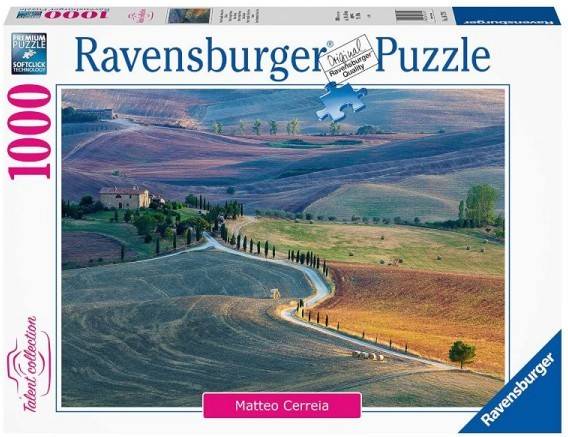 Puzzle RAVENSBURGUER Podere Terrapille La Toscana (Edad Mínima: 12 Anos - 1000 Piezas)