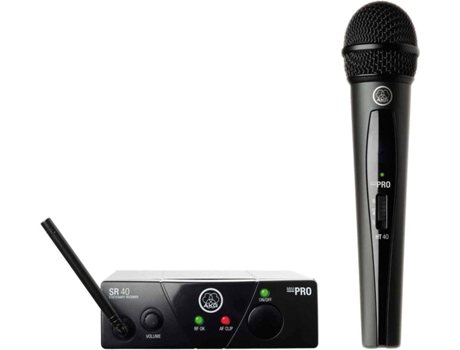 Micrófono AKG Sistema Mano Wms40 Mini Ism3 (864.850 Mhz)