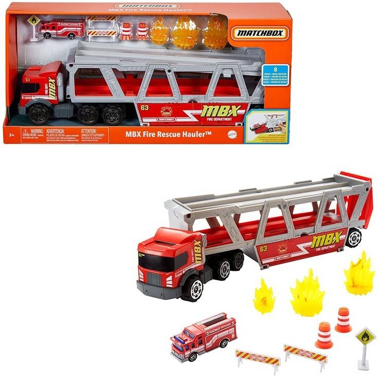 Vehículo MATCHBOX Bomberos Matchox (Edad Mínima: ‍3)