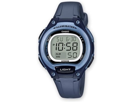 Reloj Digital CASIO Hombre (Acero y Resina - Negro)