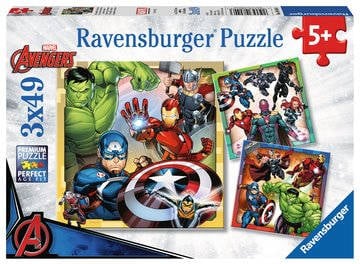 Puzzle RAVENSBURGUER Avengers (49 Piezas)