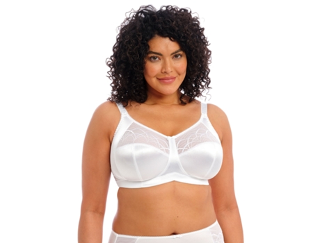 Sujetador de Mujer ELOMI Aros Cate Blanco (125 cm B)