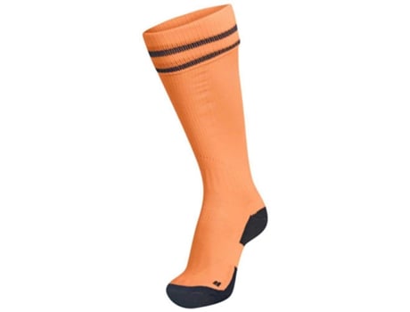 Calcetines para Hombre HUMMEL Element Fooball Naranja para Fútbol (EU 39 - 42)