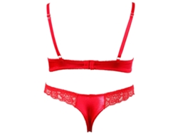 Conjunto de Sujetador COTTELLI COLLECTION (85 B/L - Rojo)