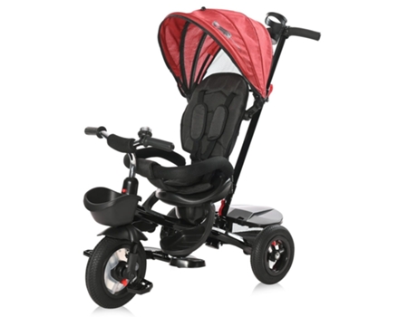 Triciclo Evolutivo ZIPPY con Ruedas de Goma Rojo