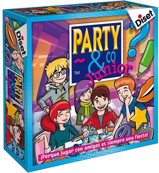 Juego de Mesa DISET Party & Co: Junior (Edad Mínima: 8)