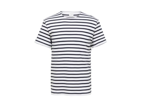 Camiseta para Hombre SELECTED (S - Multicolor)