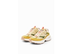 Zapatillas de Mujer DESIGUAL Moon Patch Beige (39)