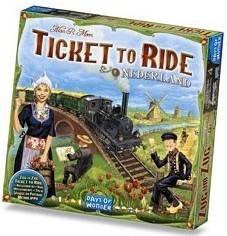 Juego de Mesa DAYS OF WONDER Ticket to Ride - Nederland (Inglés - Edad Mínima: 8)