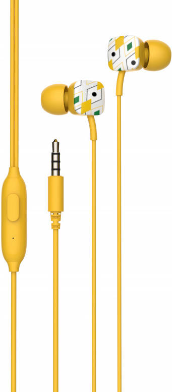 Auriculares con Cable SPC Hype (In Ear - Micrófono - Amarillo)