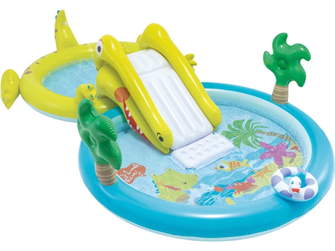 Centro De Juegos cocodrilo intex con colorbaby 57164