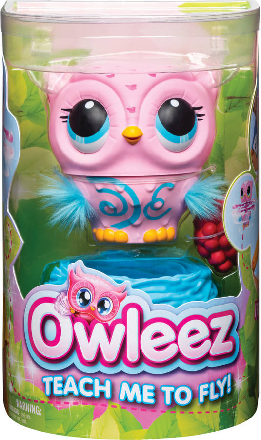 Juguete Interactivo SPIN MASTER Owleez Hooty Rosa