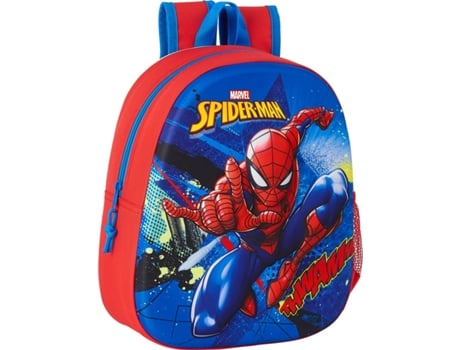 Mochila Safta 3d spiderman 26x34x11cm go