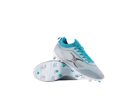 Botas de fútbol Unisex GILBERT Pace Azul para Rugby (48)