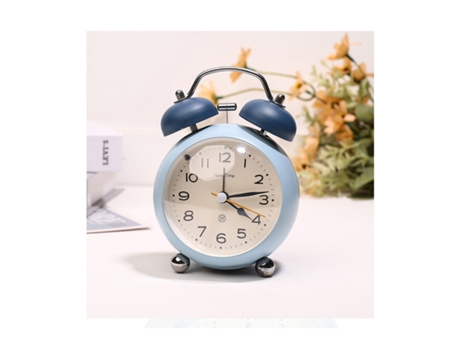 Alarma de mesita de noche convexa de 3 pulgadas, reloj despertador silencioso para niña, reloj personalizado con luz nocturna, reloj Boutique para ...