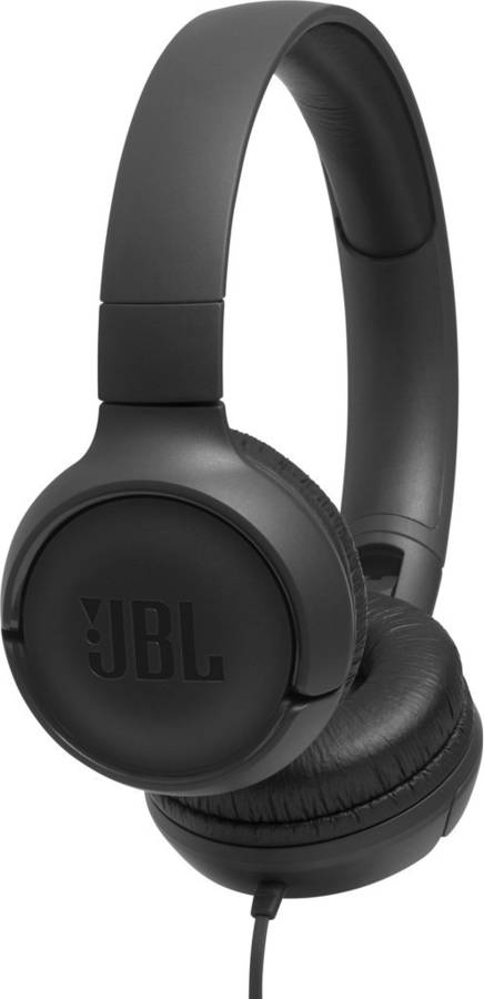 Auriculares con Cable JBL Tune 500 (On Ear - Micrófono - Negro)