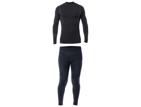 Ropa interior Unisex IRON-IC Thermic 2.2 Negro para Corrida (12 - 14 Años)