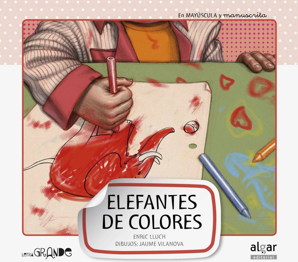 Libro Elefantes De colores autores español tapa blanda