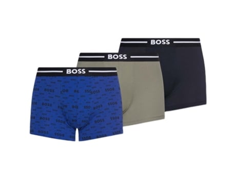 Bóxer de Hombre BOSS Trunk Bold Design Multicolor (L)