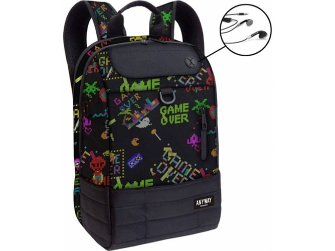 Mochila TOY BAGS Game Over Multifuncciónes T402-750