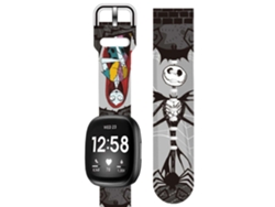 PROBANDS Correa Silicona Suave Personalizada Fitbit by Google Versa 2 Jack y Sally