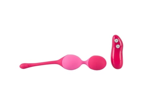 Vibrador 'Bolas de Amor Controladas por Control Remoto' SWEET SMILE Rojo