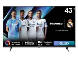 TV HISENSE 43E7NQ DOLBY VISION - ATMOS (QLED - 43'' - 109 cm - 4K Ultra HD - Smart TV)