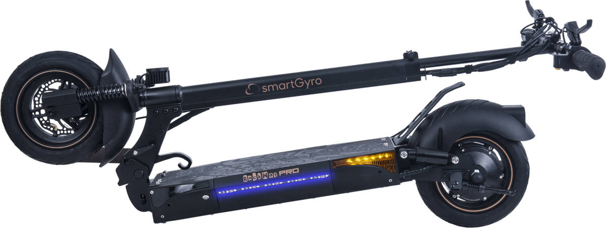 Patinete Eléctrico SMARTGYRO Rockway Pro Negro (Autonomía: 55 km, Velocidad Máx: 25 km/h)