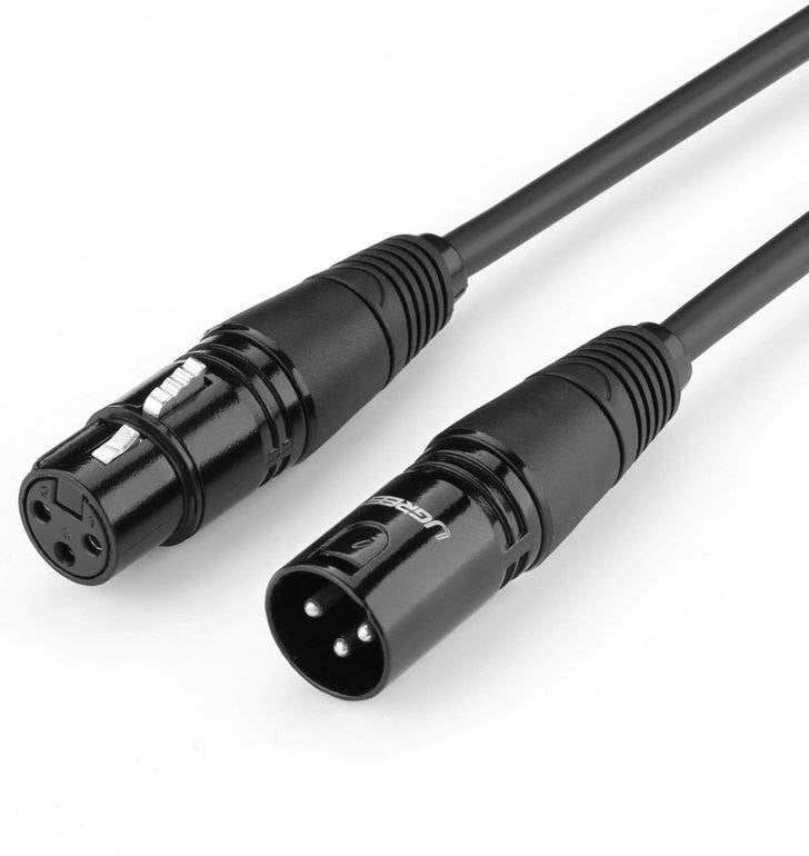 Cable UGREEN (av130xlr - 2m - Negro)