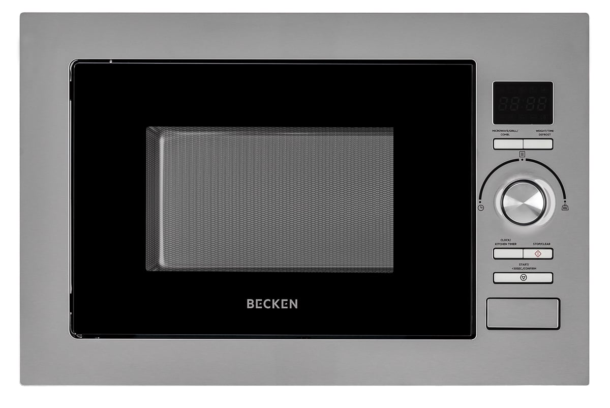 Microondas Integrable BECKEN BBIMW2515IX (25 L - Con grill - Inox)