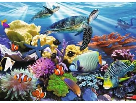 Puzzle RAVENSBURGER Ocean Turtles rompecabezas 200 pieza(s) Animales