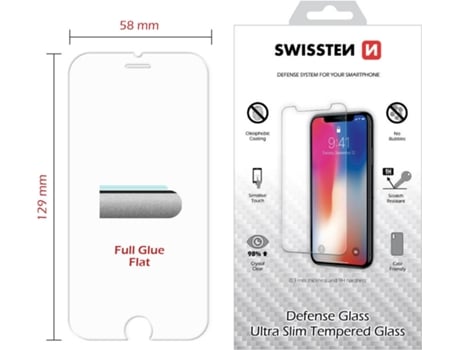Protector Pantalla iPhone SE 2020 / 8 / 7 Frontal y Trasera y Antibacterias  - Protector de pantalla para móviles - Los mejores precios