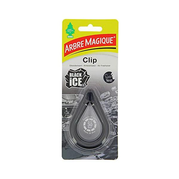 Ambientadores Bigbuy Car para coche arbre magique black ice clip 7612720841042 s3700868 aroma dearbre dura hasta 30